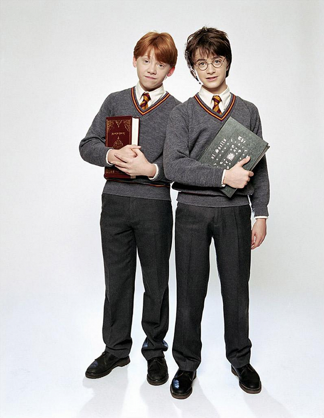 Harry Potter und der Stein der Weisen - Werbefoto - Rupert Grint, Daniel Radcliffe