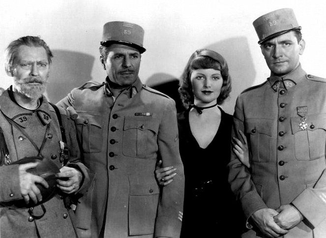 The Road to Glory - Werbefoto - Lionel Barrymore, Warner Baxter, June Lang, Fredric March