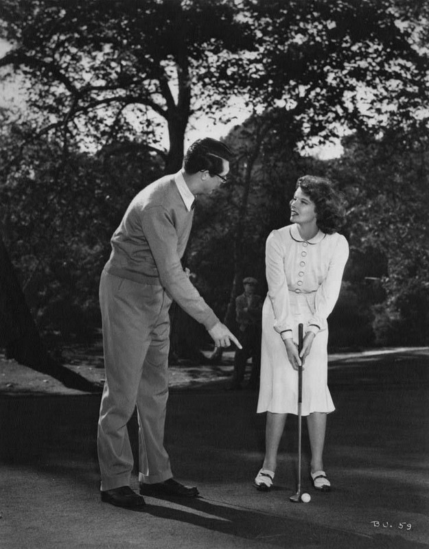 Leopardí žena - Z filmu - Cary Grant, Katharine Hepburn