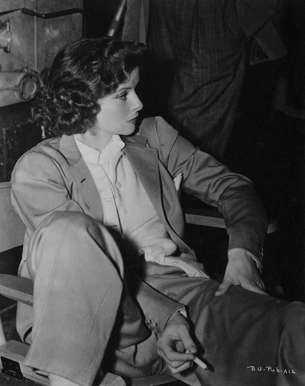 Bringing Up Baby - De filmagens - Katharine Hepburn