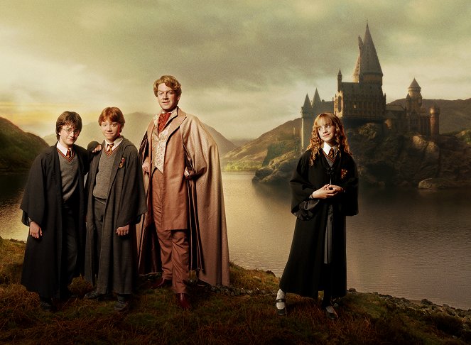 Harry Potter ja salaisuuksien kammio - Promokuvat - Daniel Radcliffe, Rupert Grint, Kenneth Branagh, Emma Watson