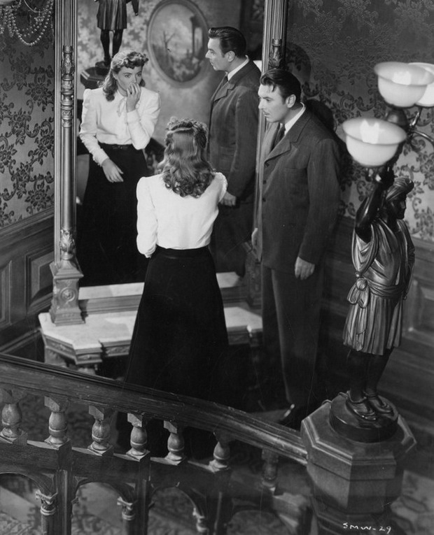 A Escada de Caracol - Do filme - Dorothy McGuire, George Brent