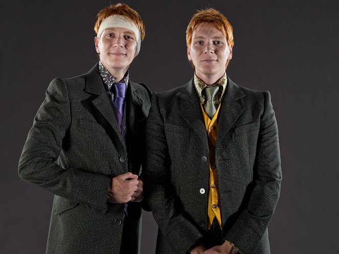 Harry Potter és a Halál ereklyéi I. rész - Promóció fotók - Oliver Phelps, James Phelps