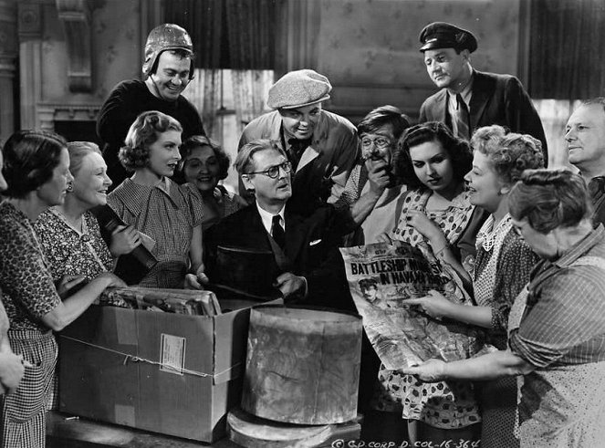 Vive como quieras - De la película - Jean Arthur, Dub Taylor, Lionel Barrymore, Ann Miller, Spring Byington, Samuel S. Hinds