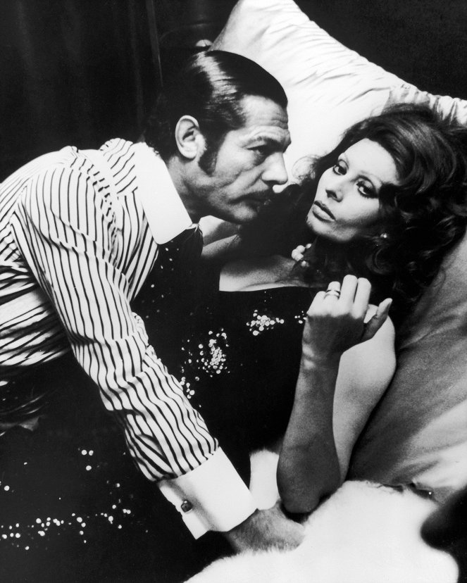 Gangsterova milenka - Z filmu - Marcello Mastroianni, Sophia Loren
