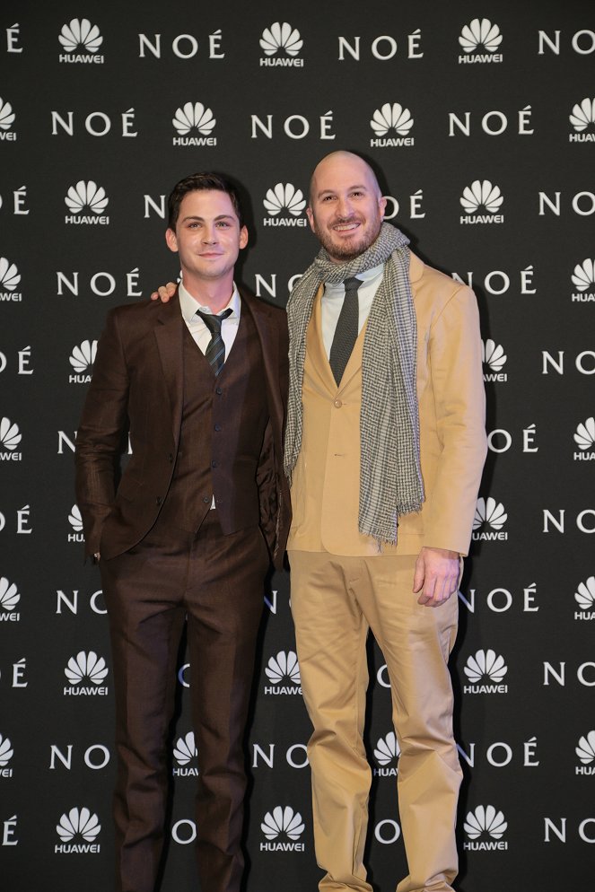 Noé - Événements - Logan Lerman, Darren Aronofsky