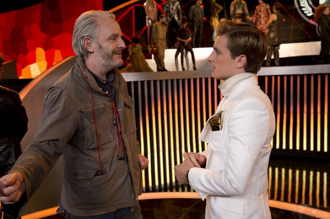 The Hunger Games: Catching Fire - Van de set - Francis Lawrence, Josh Hutcherson