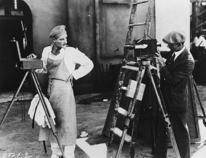 La Chair et le diable - Tournage - John Gilbert