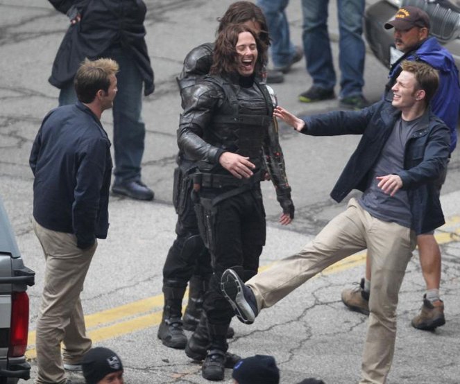 Captain America: The Winter Soldier - Making of - Chris Evans