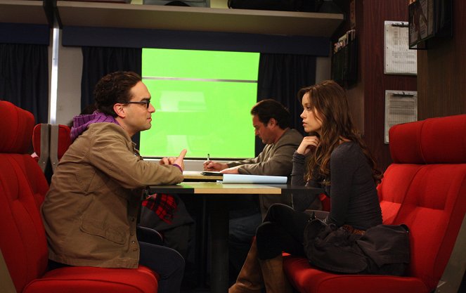 The Big Bang Theory - Dreharbeiten - Johnny Galecki, Summer Glau