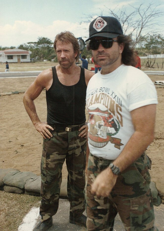 Delta Force 2: The Colombian Connection - Z realizacji - Chuck Norris, Aaron Norris