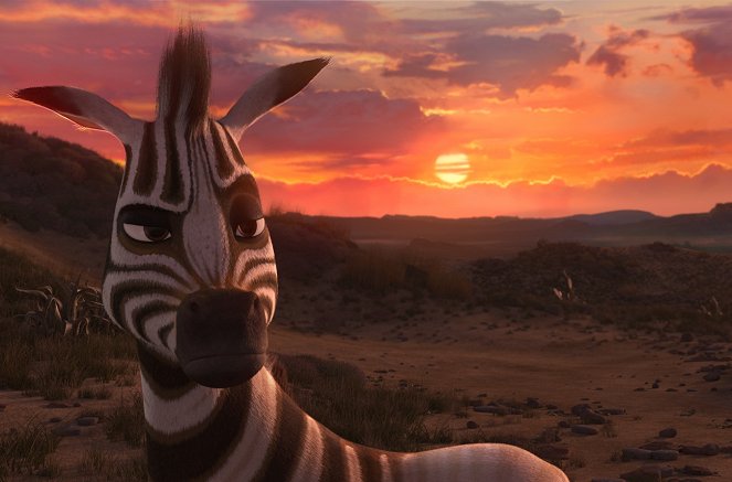 Koemba: De zebra die zijn strepen kwijt is - Van film