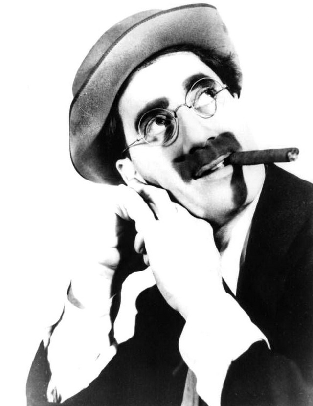 Die Marx Brothers: Ein Tag beim Rennen - Werbefoto - Groucho Marx