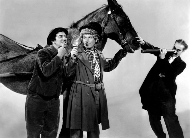A Day at the Races - Promo - Chico Marx, Harpo Marx, Groucho Marx