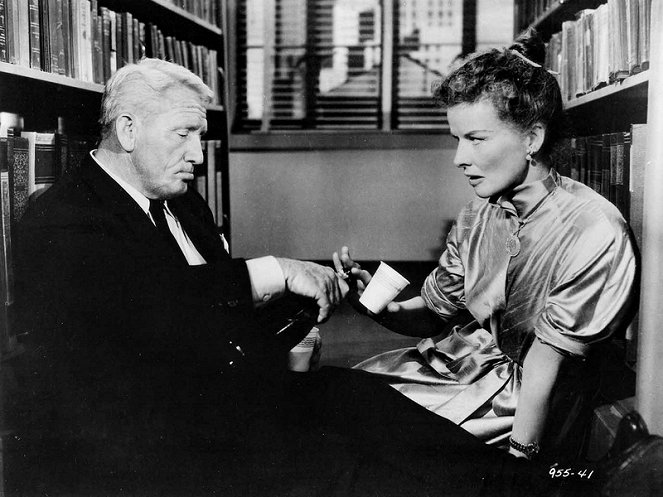 Desk Set - Z filmu - Spencer Tracy, Katharine Hepburn