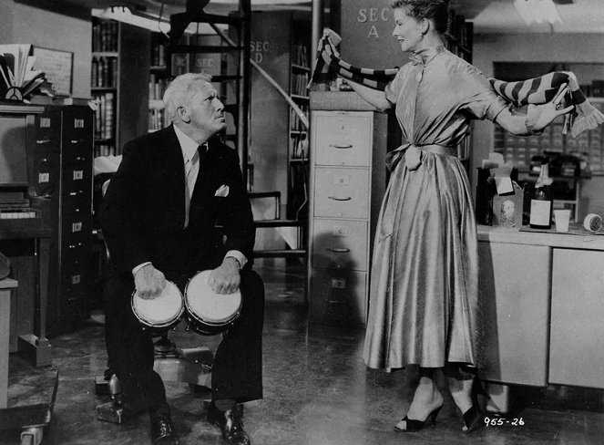 A tudás irodája - Filmfotók - Spencer Tracy, Katharine Hepburn