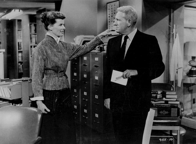 Desk Set - Do filme - Katharine Hepburn, Spencer Tracy