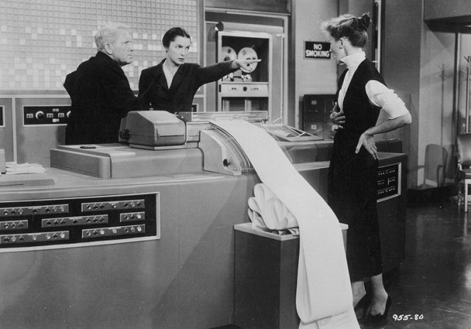 Desk Set - Z filmu - Spencer Tracy, Katharine Hepburn