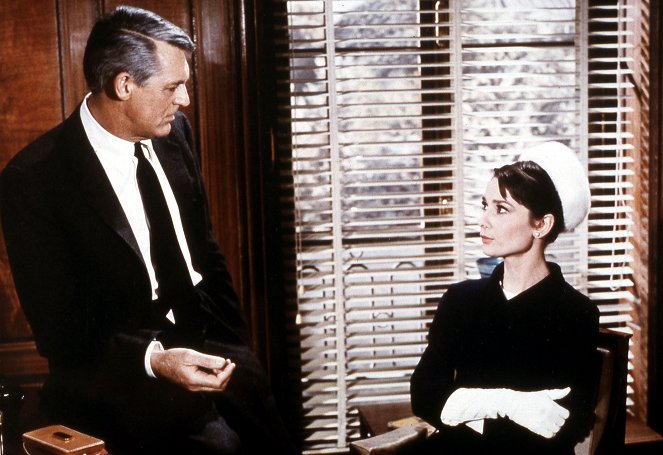 Szarada - Z filmu - Cary Grant, Audrey Hepburn