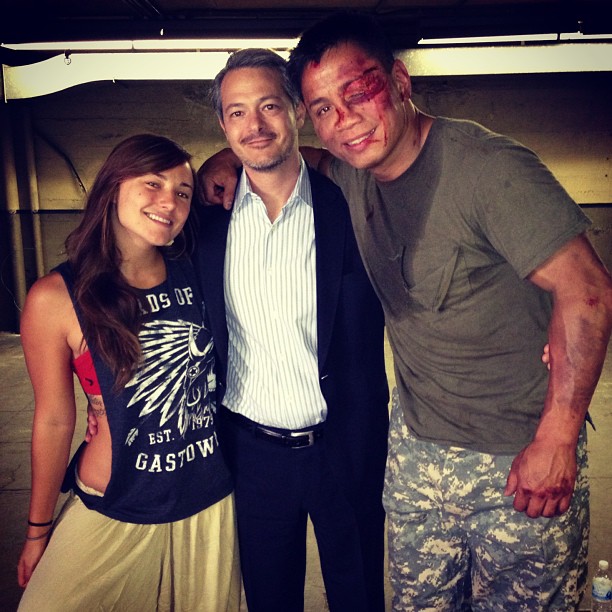 Justice - Tournage - Briana Evigan, Cung Le