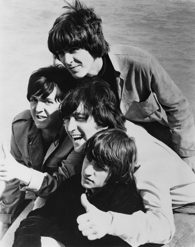 Os quatro Cabeleiras do Após-Calipso - Do filme - Paul McCartney, George Harrison, John Lennon, Ringo Starr