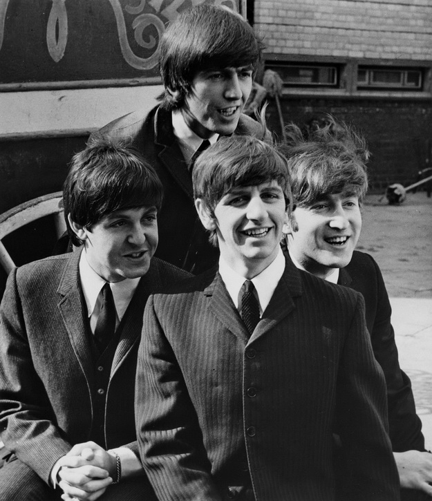Ťažký deň - Z filmu - Paul McCartney, George Harrison, Ringo Starr, John Lennon