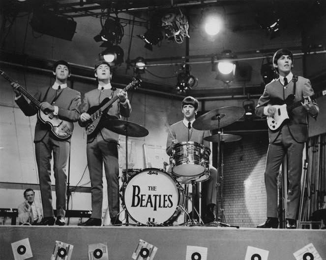 The Beatles - A Hard Day's Night - Filmfotos - Paul McCartney, John Lennon, Ringo Starr, George Harrison