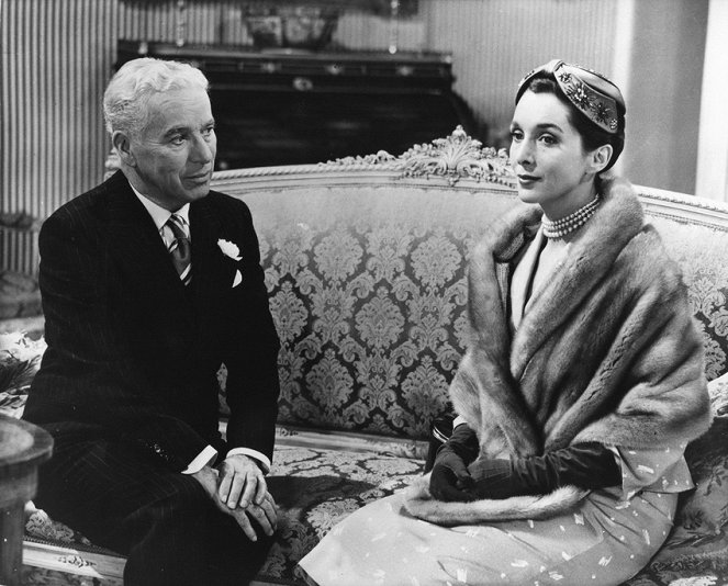 A King in New York - Van film - Charlie Chaplin, Maxine Audley