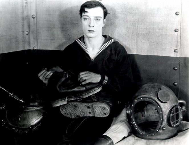 Marynarz na dnie morza - Z filmu - Buster Keaton