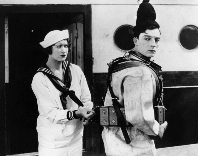 El navegante - De la película - Kathryn McGuire, Buster Keaton