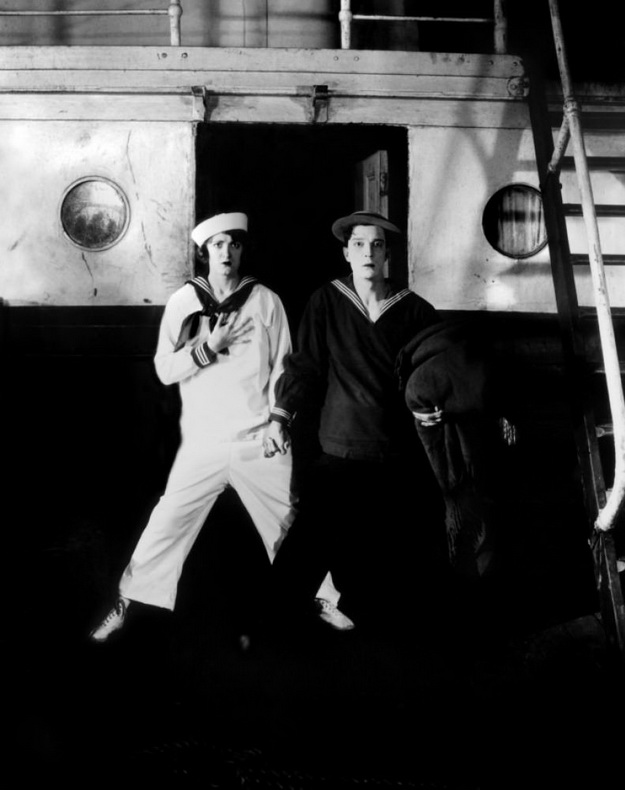 Frigo plave - Z filmu - Kathryn McGuire, Buster Keaton