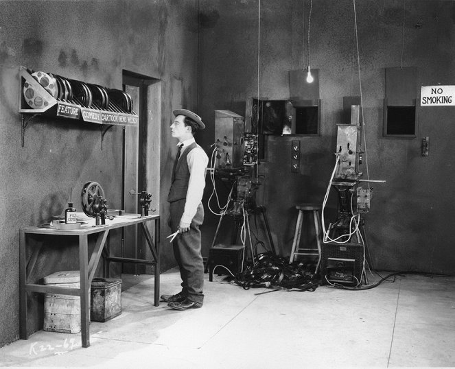 Ifjabb Sherlock detektív - Filmfotók - Buster Keaton