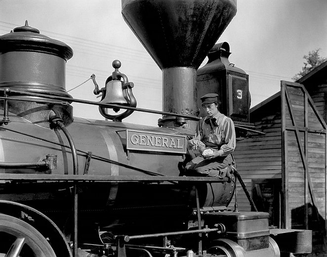 Generał - Z filmu - Buster Keaton