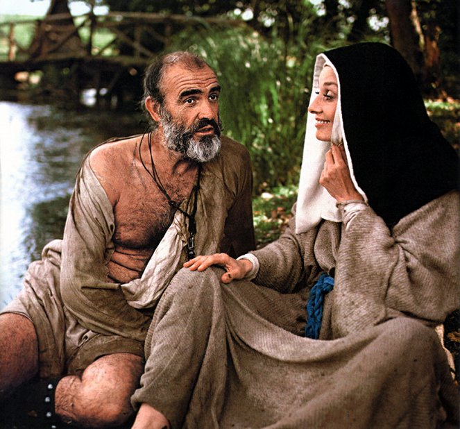 Robin és Marian - Filmfotók - Sean Connery, Audrey Hepburn