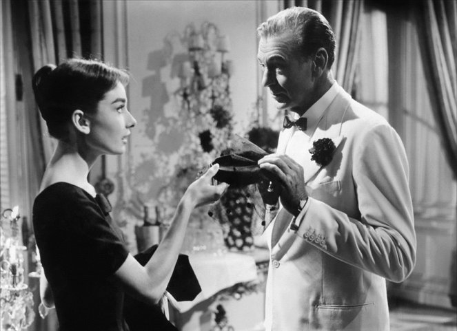 Liebe am Nachmittag - Filmfotos - Audrey Hepburn, Gary Cooper