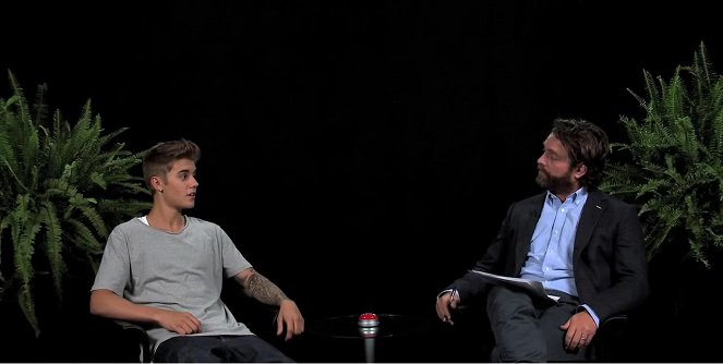 Between Two Ferns with Zach Galifianakis - Do filme - Justin Bieber, Zach Galifianakis