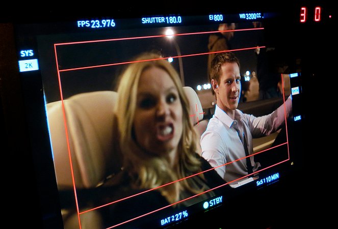 Veronica Mars - De filmagens - Kristen Bell, Jason Dohring