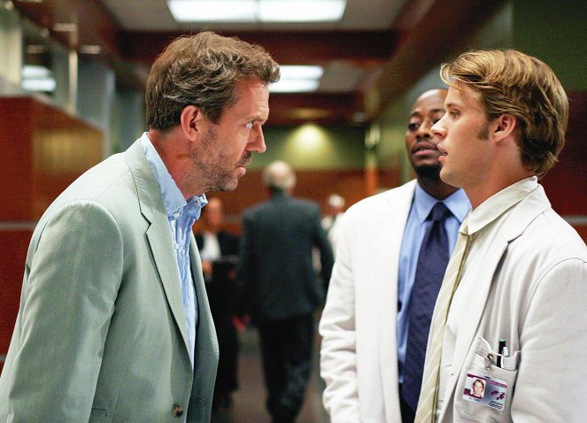 Dr House - Porwany przez kosmitów - Z filmu - Hugh Laurie, Omar Epps, Jesse Spencer