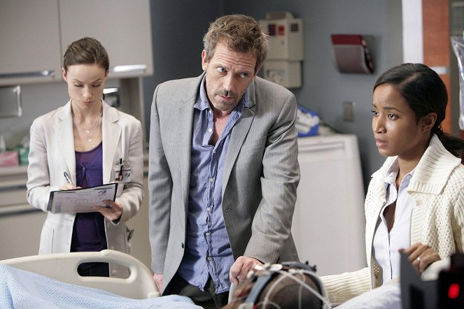 House M.D. - Season 5 - Eingeschlossen - Filmfotos - Olivia Wilde, Hugh Laurie