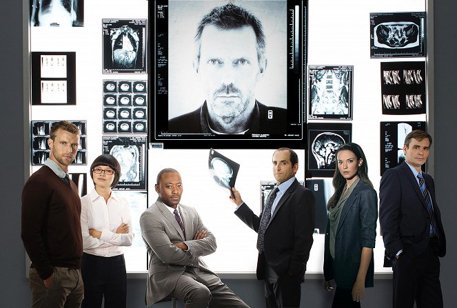 Doktor House - Season 8 - Promóció fotók - Jesse Spencer, Charlyne Yi, Omar Epps, Peter Jacobson, Odette Annable, Robert Sean Leonard