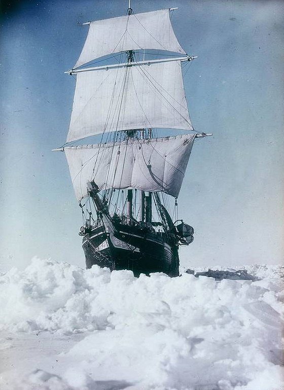 Shackleton's South with James Cracknell - Van film