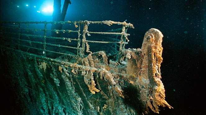 Záchrana Titaniku s Bobem Ballardem - Z filmu