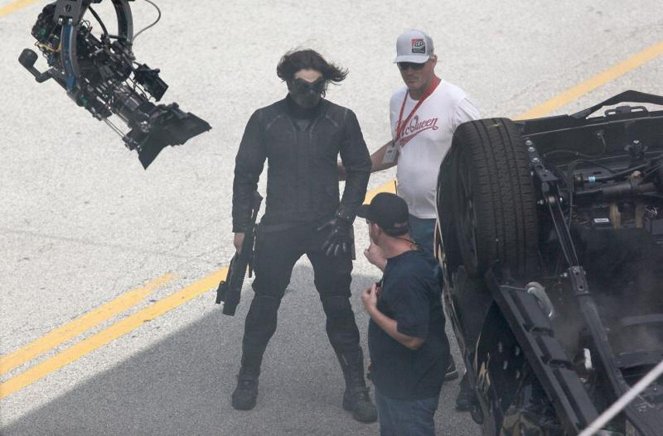 Captain America, le soldat de l'hiver - Tournage - Sebastian Stan