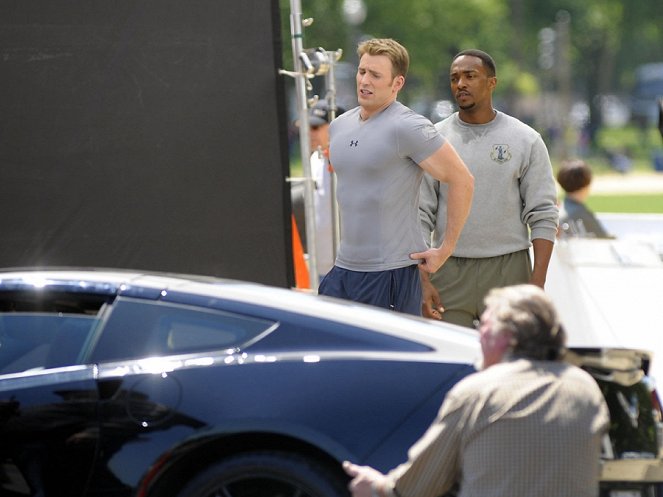 Captain America: The Winter Soldier - Making of - Chris Evans, Anthony Mackie