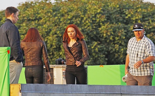 Captain America 2: The Return of the First Avenger - Dreharbeiten - Scarlett Johansson
