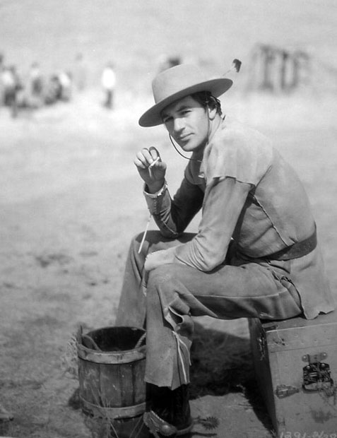 Fighting Caravans - Making of - Gary Cooper