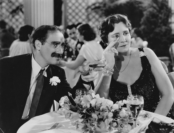 Una noche en la ópera - De la película - Groucho Marx, Margaret Dumont