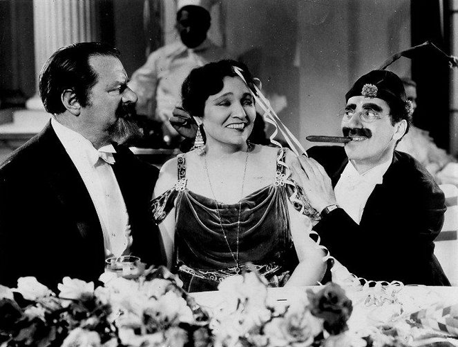 Sig Ruman, Margaret Dumont, Groucho Marx