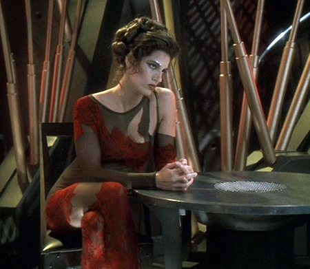 Star Trek: Stacja kosmiczna - Season 6 - Przy świetle księżyca - Z filmu - Cathy DeBuono