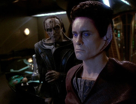 Star Trek: Deep Space Nine - Season 6 - Sacrifice of Angels - Photos - Marc Alaimo, Jeffrey Combs